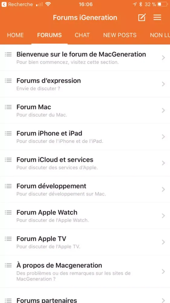 Forums iGeneration 스크린샷